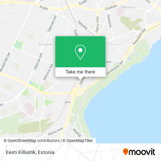Карта Eesti Killustik