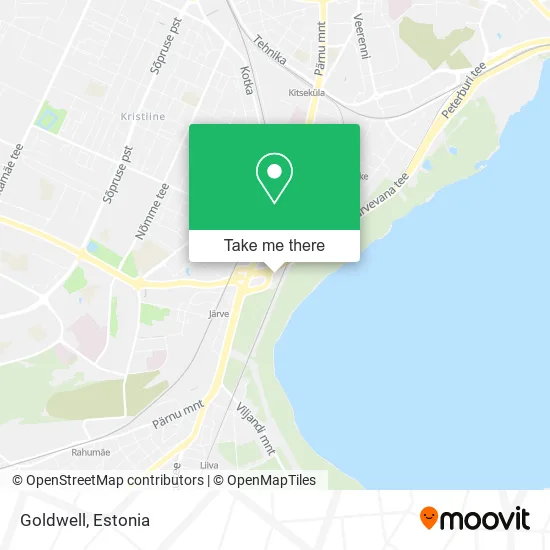 Goldwell map