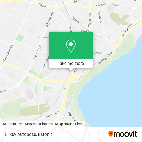 Карта Liikuv Autopesu