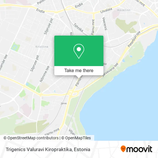 Карта Trigenics Valuravi Kiropraktika
