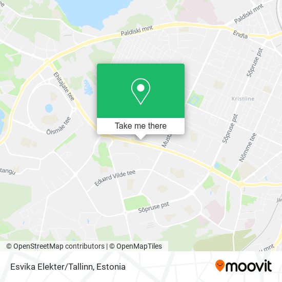 Карта Esvika Elekter/Tallinn