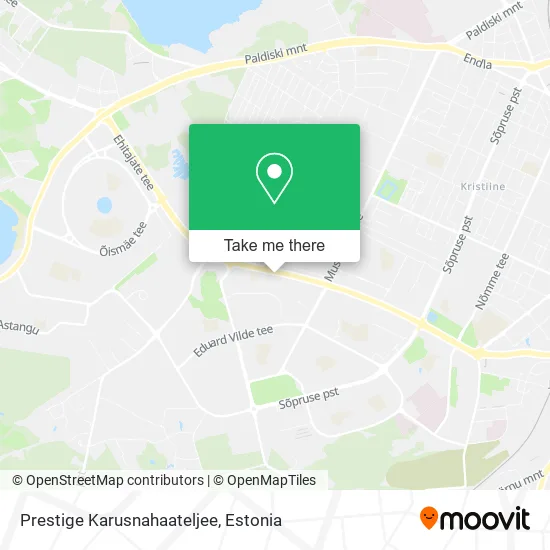 Карта Prestige Karusnahaateljee