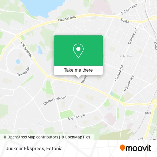 Карта Juuksur Ekspress