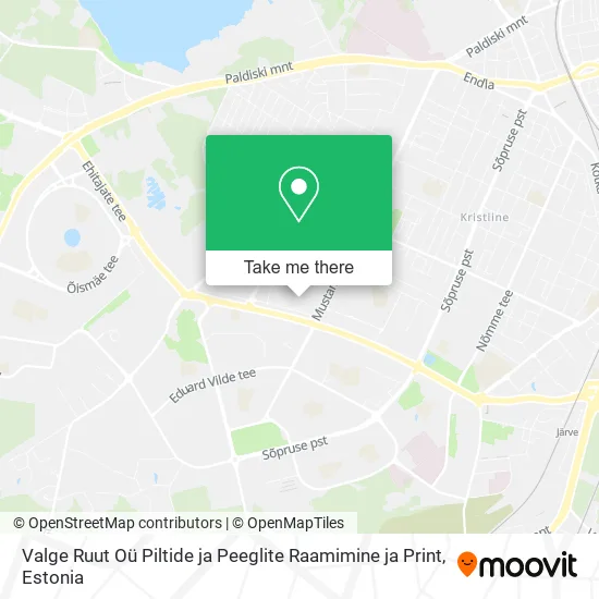 Valge Ruut Oü Piltide ja Peeglite Raamimine ja Print map