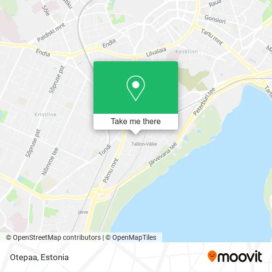 Карта Otepaa