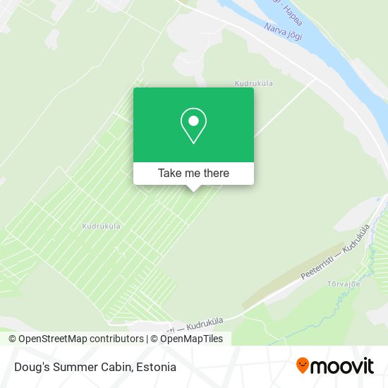 Doug's Summer Cabin map
