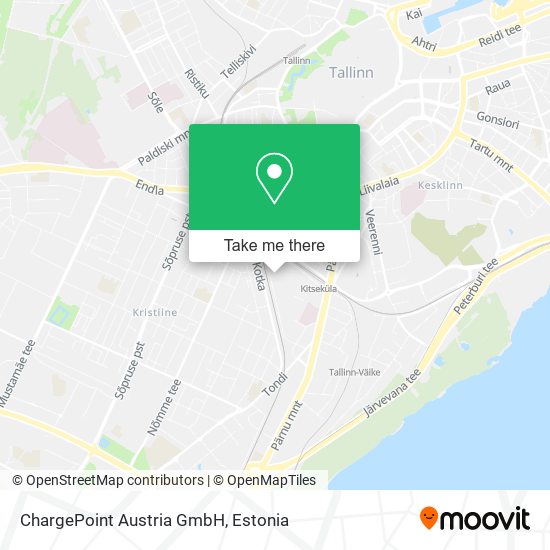 Карта ChargePoint Austria GmbH