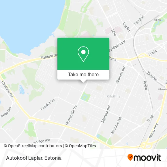 Autokool Laplar map
