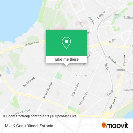 M.J.K Geelküüned map