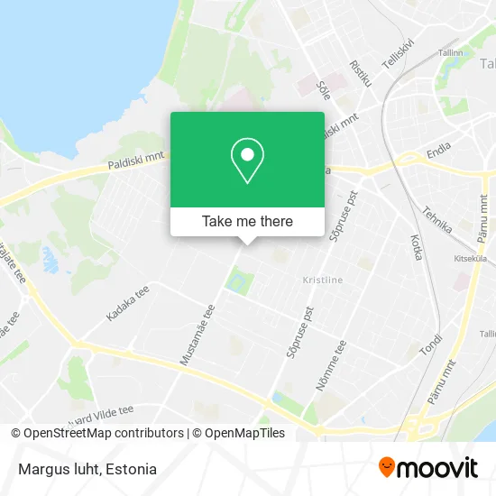 Карта Margus luht