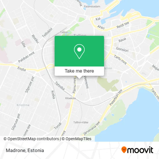 Madrone map