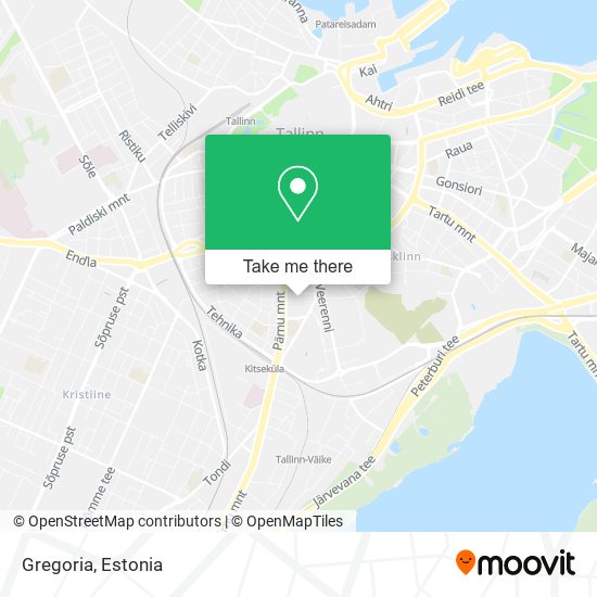 Gregoria map