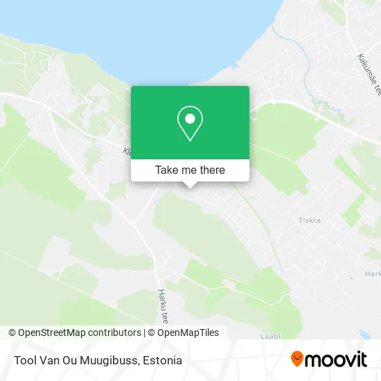 Карта Tool Van Ou Muugibuss
