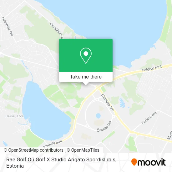 Rae Golf Oü Golf X Studio Arigato Spordiklubis map