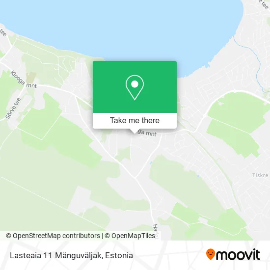 Карта Lasteaia 11 Mänguväljak