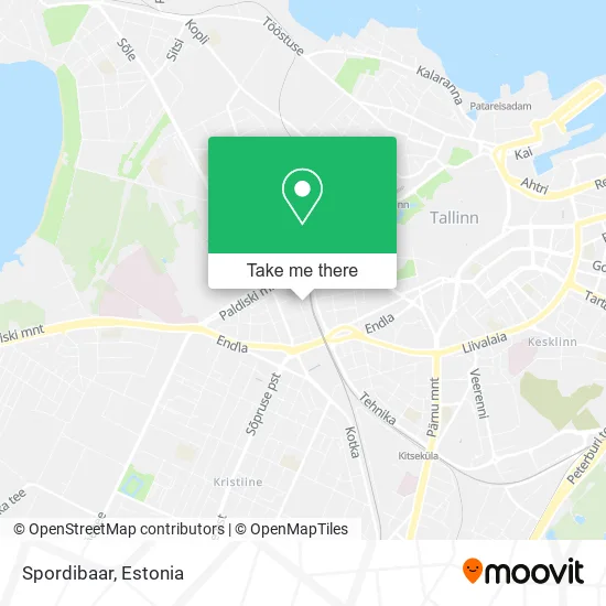 Spordibaar map