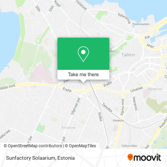 Карта Sunfactory Solaarium