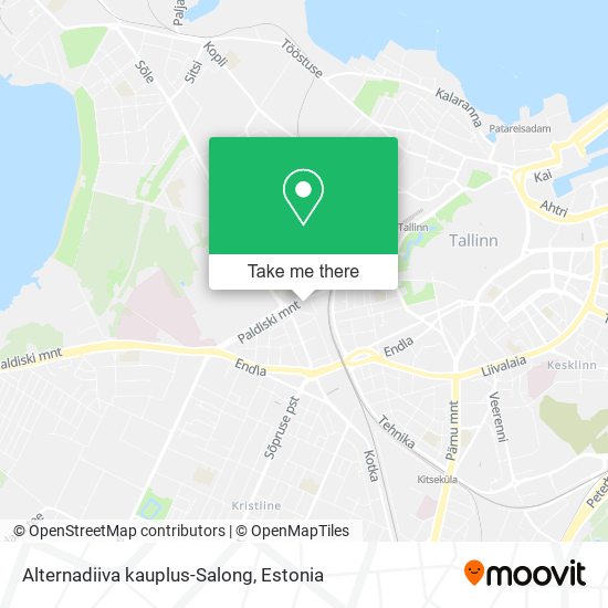 Alternadiiva kauplus-Salong map