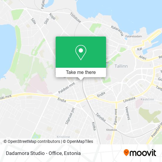 Dadamora Studio - Office map