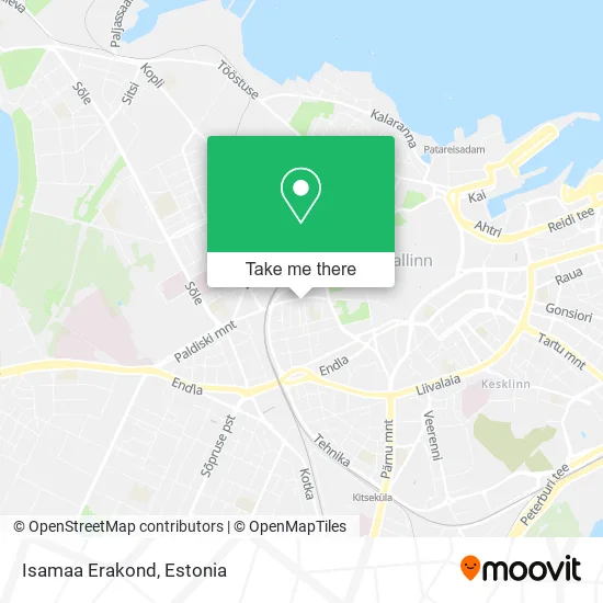 Карта Isamaa Erakond