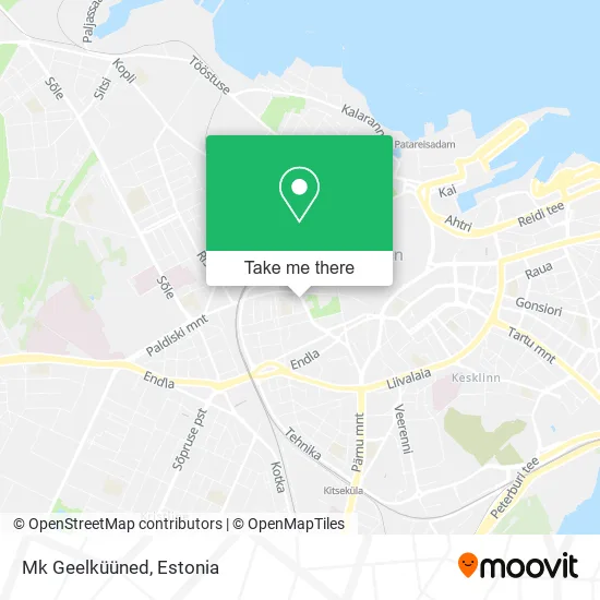 Mk Geelküüned map
