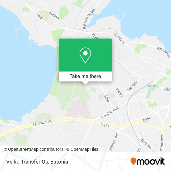 Карта Veiko Transfer Ou