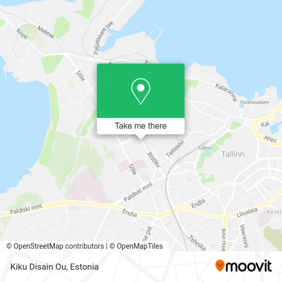 Карта Kiku Disain Ou