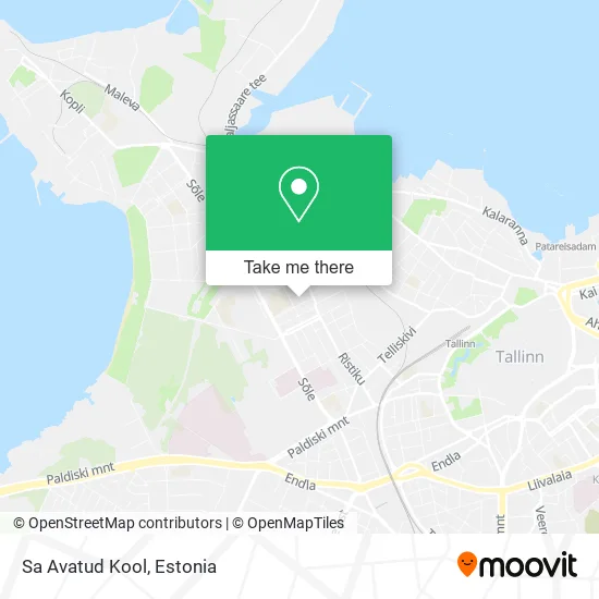 Карта Sa Avatud Kool