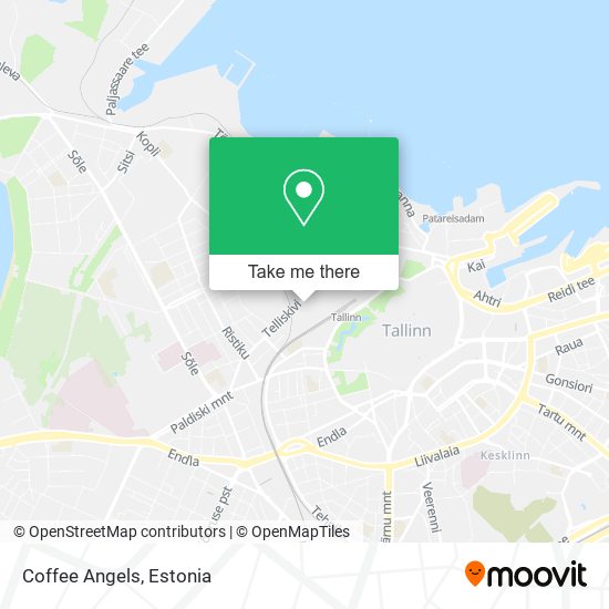 Coffee Angels map