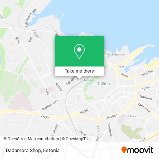 Карта Dadamora Shop