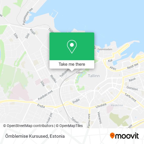 Карта Õmblemise Kursused