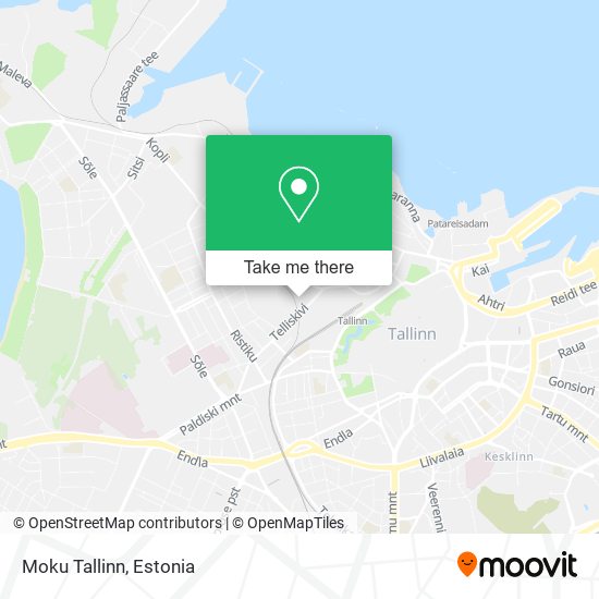 Moku Tallinn map