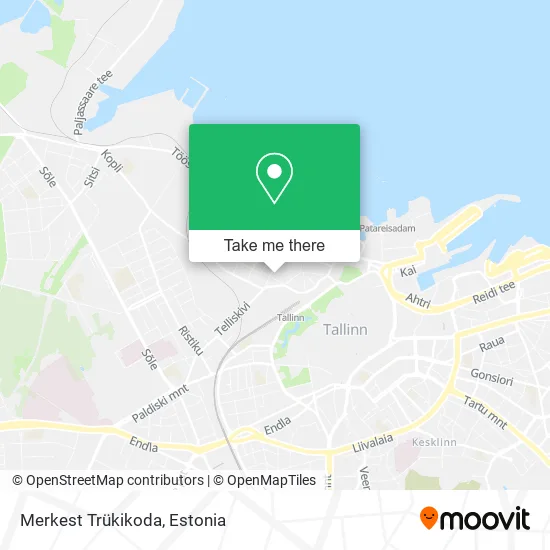 Merkest Trükikoda map