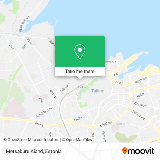 Карта Metsakuru Aiand