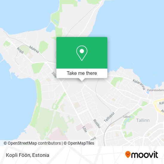 Карта Kopli Föön
