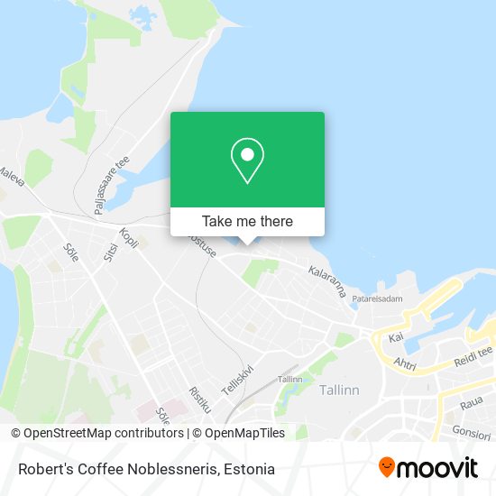 Robert's Coffee Noblessneris map