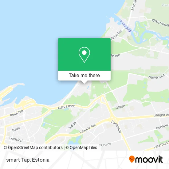 smart Tap map
