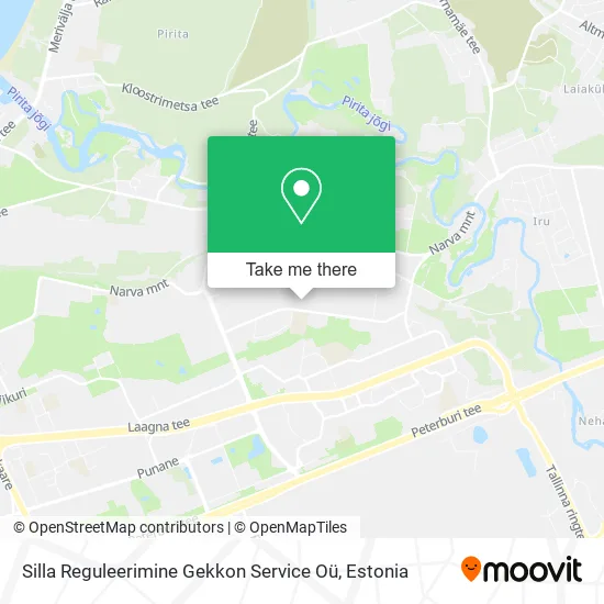 Silla Reguleerimine Gekkon Service Oü map