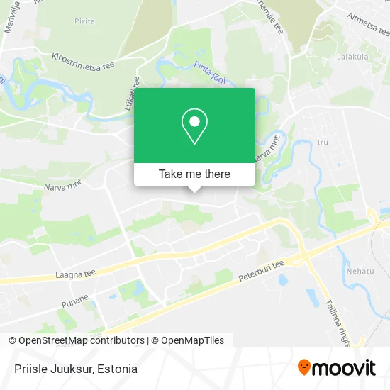 Карта Priisle Juuksur