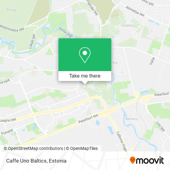 Карта Caffe Uno Baltics