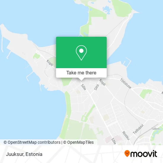 Карта Juuksur