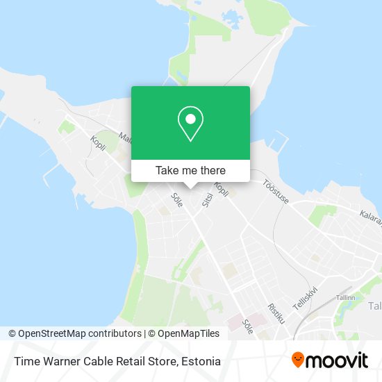Time Warner Cable Retail Store map