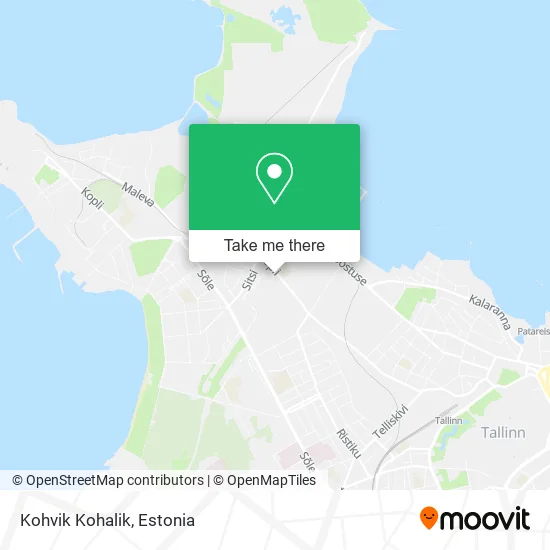 Kohvik Kohalik map