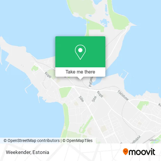 Карта Weekender