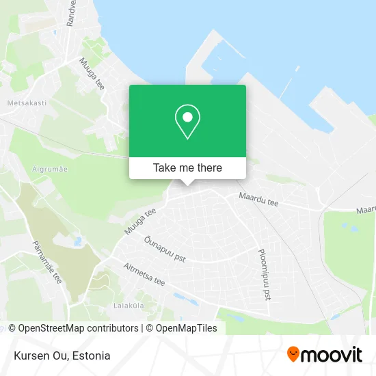 Карта Kursen Ou