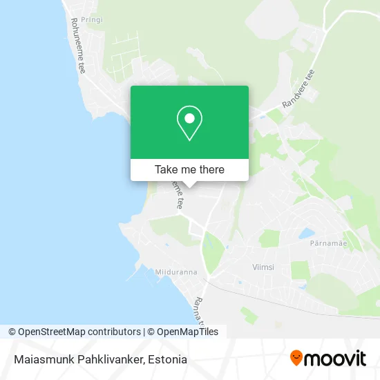 Карта Maiasmunk Pahklivanker