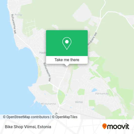 Карта Bike Shop Viimsi