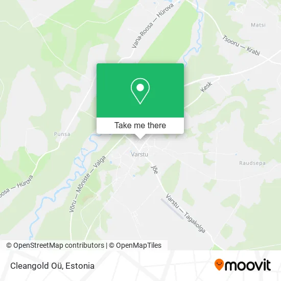 Карта Cleangold Oü