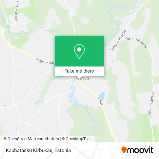 Kaubatasku Kirbukas map
