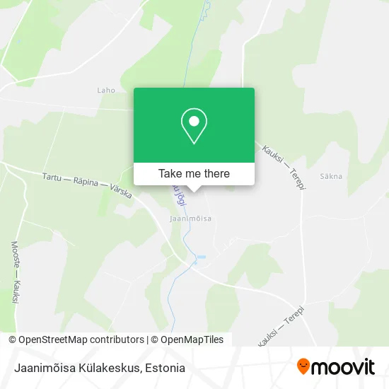 Карта Jaanimõisa Külakeskus